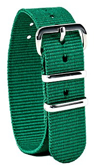 ertt EasyRead time teacher WS-G Uhrenarmband, grün (weitere Farben erhältlich)