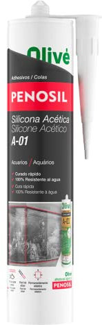 Olivé Química - Silicone acquari V-01 nero