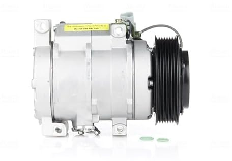 NISSENS 890332 A/C Kompressor für Klimaanlage Klimakompressor mit ID: 10S17C Kältemittel: R134a PAG 46 mit 120mm Riemenscheibe Rillen: 7