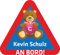 INDIGOS UG® Namensaufkleber - Baby AN Bord - o. Ihr Wunschname - Sticker - Autoaufkleber - Aufkleber - 062 - Teddybär Teddy - 17x15 cm - für Kinder, Auto, KfZ, Heckscheibe - individuell bedruckbar