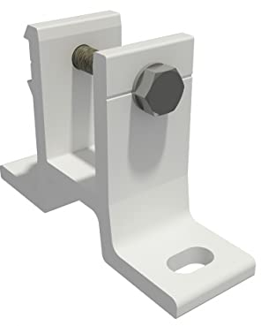 VANA SPP058, 35mm, Aluminium, weiß, 3-Stück, Markisen Wandhalterung Wandkonsole mit Befestigung