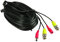 Yale SV-BNC30 - Câble Coaxial BNC 30m | Câble Vidéo 2 en 1 BNC et Alimentation pour Caméra de Vidéosurveillance (Caméra CCTV/Enregistreur DVR), Noir