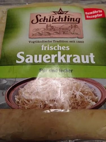 Frisches einfaches Sauerkraut 3x 500g