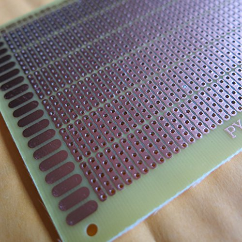 5stk 9x15cm FR4 5er Fibreglass Streifenraster Veroboard Stripboard Prototype Paper PCB Platine Leiterplatte Universal Experiment Matrix Circuit Board