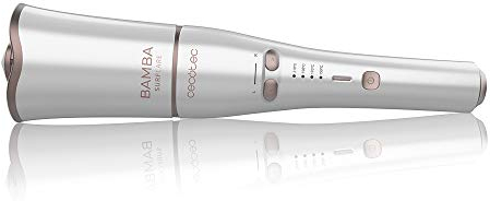 Cecotec Rizador de Pelo Automático Bamba SurfCare 800 Magic Waves Pro. 33 W, Revestimiento de Queratina y aceite de Argán, Función Pro Ionizer, Cilindro XL, Función memoria, Temperatura ajustable