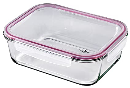 Küchenprofi Lunchbox/Vorratsdose Glas rechteckig, extra groß