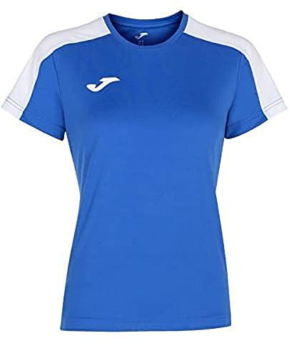 Joma Academy Camiseta Juego Manga Corta, Niñas, Royal-Blanco, 4XS-3XS
