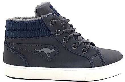 KangaROOS Unisex Kinder Kavu I Sneaker, Blau, 39 EU
