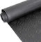 ANRO Gummimatte Riffelmatte Meterware 3mm Riffelblech Gummiläufer Riffelblechmatte als Werkstattboden, Bodenbelag, Werkbank Auflage, Gummi Matte für Anhänger, Garage Schwarz 270 x 100cm