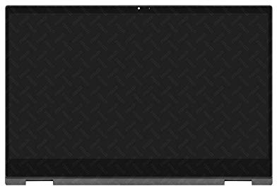 FTDLCD® 14 Zoll FHD LED LCD Touchscreen Digitizer Assembly Ersatz Display für HP Pavilion x360 Convertible 14-DW 14-dw1434ng 14-dw0107ng 14-dw0106ng 14-dw0110ng mit Rahmen