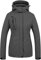 CREATMO US Damen Mountain Wasserdichte Skijacke Winddichte Snowboardjacke Warm Wintermantel Regenmantel, GRAU, XL