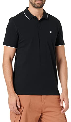 WRANGLER - Hemd Herren - Regular Fit - Polo Shirt - Niagara Mist