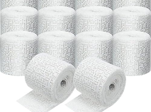 WANGZAIZAI Babybauch Lot de 10 bandages en plâtre pour bébé enceinte - Cadeau enceinte - Pansement en plâtre - Pour le ventre - Séchage rapide (5 cm x 3 m)