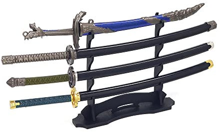 Elden Ring 4 Main Samurai Kanata Replica Sword Moonveil Dragonscale Blade Rivers of Blood Uchigatana Action Figures Toys Collection Gift Party Supplies Desk Decoration Backpack Pendant Gift,