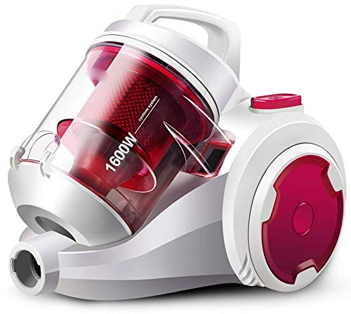 Samnuerly Aspiradora, Potente succión de Cenizas de 1600 W, colector de residuos/Polvo/Cenizas sin Bolsa, filtros Lavables aspiradora con Cable, diseño 2 en 1 Incluye