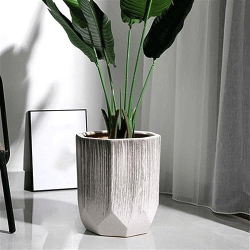 DSHUB Grand Calibre Patio Arbre Plantation Rustique Planteur Pot Pot De Fleur Maison Jardinage Bureau Bureau Rebord De Fenêtre Classique Intérieur Sol Jardin Plantes Pots pour Toutes Les Maisons J