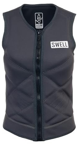 Wakesurf Comp-Weste für Damen, Neopren, exklusiv für Wake-Surfen, aber ideal für alle anderen Wassersportaktivitäten, Marineblau, Größe M