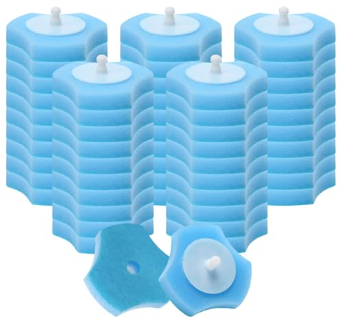 XIAOJUN 50 PCS Disposable Toilet Brush Replacement, Toilet Wand Disposable Refill Heads, Disposable Replacement For Toilet wand, Disposable Toilet Refill Brush Refills ASIN: B0CHFB2DJ8