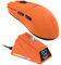 AJAZZ AJ159 APEX 8K Souris de Jeu sans Fil, Magnetic Charging Dock avec écran, Sensor Pixart PAW3950,Up to 42000DPI, 56g Ultralight, 100Millions Clics HUANO Switch,Souris Tri-Mode,pour PC/Mac(Orange)