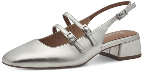 Tamaris Femme Damen 1-29510-44 Escarpins, Platine, 36 EU