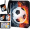Fußball-Trading-Card-Album, Kapazität 400 Karten, 4 Karten pro Seite