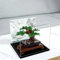 3MM Display Case for Lego 10281 Bonsai Tree Building Set,Dustproof Clear Display Case Compatible with Lego 10281(Not Include The Model)