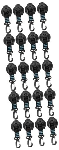 Mipcase 5 Set di Ganci per Tazze da Esterno Ganci Resistenti per Montaggio A Parete da Viaggio E da Arrampicata 4 Pezzi * 5