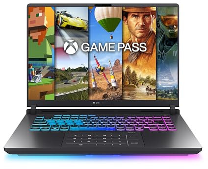 ASUS ROG STRIX-G16-G615LR-S5094W 16 Pouces 2.5K 240Hz PC Portable (Intel Core Ultra 9 Processeur 275HX 5.4 GHz, 32GB DDR5, 1TB SSD, NVIDIA GeForce RTX 5070 Ti) Windows 11 Home - Clavier AZERTY RGB