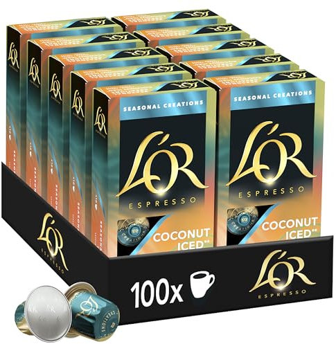 L'OR Espresso Seasonnal Coconut 10 caps x10 (100 caps)