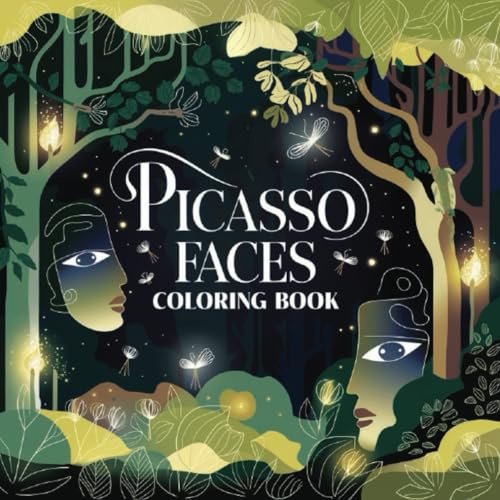 Picasso Faces Coloring Pages: 100 Unique Illustrations Inspired by the Bold and Creative Style of Picasso