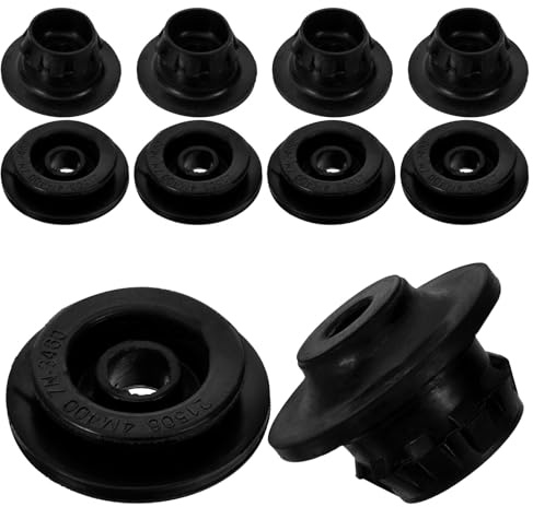 PRETYZOOM 10pcs Rubber Radiator Mounting Bracket Bushing Kit Upper and Lower Radiator Support Pads for Suv Crossover T30 T31 Car Cooling System Accessories