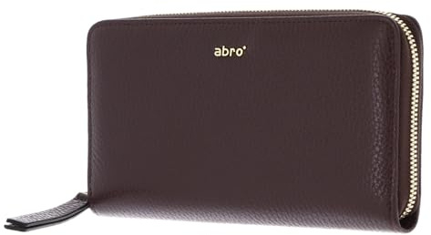 Abro Leder Geldbörse Leather Adria Wallet Burgundy weinrot