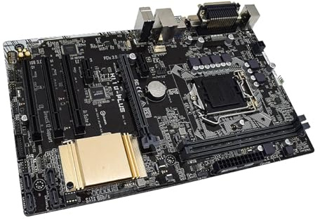 Placa Madre Placa Base Fit For ASUS H110-PLUS + procesador Core i5-6500 Intel H110 LGA 1151 DDR4 32 GB ATX PCI-E 3.0 4 USB 1 X16 VGA