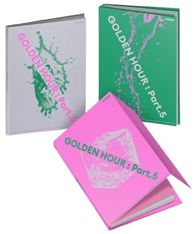 [EXCLUSIVE POB] At:Eez - 14th Mini Album Golden Hour: Part.5 CD+Pre-Order Gift (SOUNDWAVE : 3 versions SET)