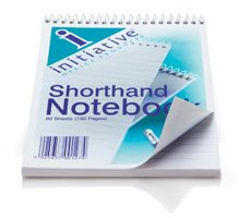 Initiative Shorthand Notebook 160 Pages 203x127mm (8 x 5) 60gsm