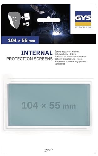 GYS 040847 5 Innenscheiben (104x55 mm) - Promax 9-13 G, 5 Stück