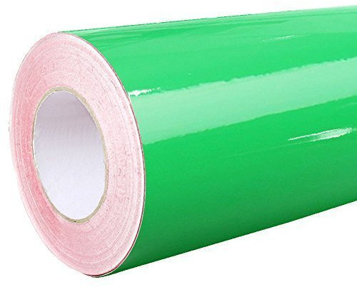 Rapid Teck® 4,75€/m² Glanz Folie - 062 Hell Gruen - Klebefolie - 5m x 63cm - Folie selbstklebend - Plotterfolie - auch als Moebelfolie