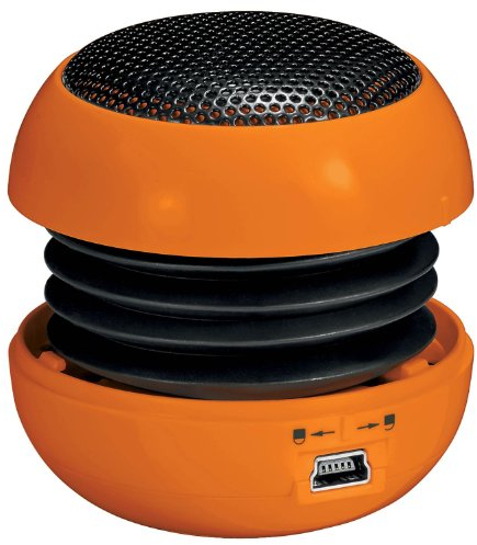 Goobay Soundball Mini-Lautsprecher-System mit Akku orange
