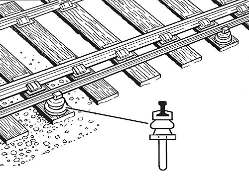 Peco IL-120 Conductor Rail Chairs for Code 60 Rail (PEIL-1)