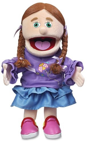 SiLLy puppets Amy, Peach Girl, Hand Puppet, 40cm