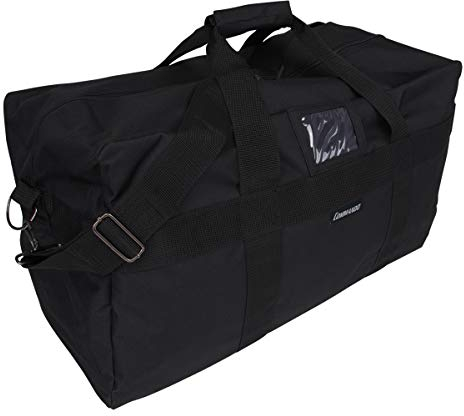 US Army Airforce Bag Große Sport- und Reisetasche 57L (Schwarz)