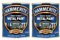 Hammerite Smooth Wild Thyme Direct To Rust Paint For Metal Restore 750ml x 2