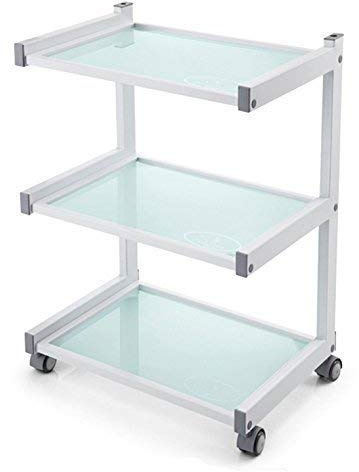 Glass Salon Trolley Hairdressing Beauty Spa Product Display Cabinet by Urbanity