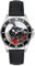 KIESENBERG Herrenuhr Armbanduhr Eisenbahn Dampflok Geschenk Zugführer Lokführer Artikel Idee Fan Analog Quartz Lederarmband Uhr L-2796