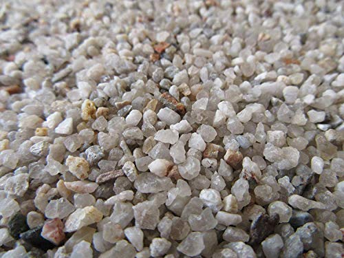 Doubleyou Geovlies & Baustoffe 1kg bis 30 kg Aquariumkies - Made in Germany - Quarzkies grau Weiss, 2-3 mm (1)