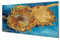 Tulup GlasBilder 120x60cm Wand Deko Kunst Gemaltes Bild auf Gehärtetem Glas Gedruckt Wandbilder Wohnzimmer - Kunstblumen Sonnenblumen