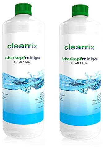 Scherkopfreiniger Nachfüllflüssigkeit für Reinigungskartuschen Rasierpflege kompatibel mit SmartCleanSystem JC303/50/301/54