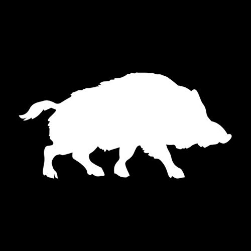 myrockshirt Eber Sau Wildschwein ca. 15cm Aufkleber Sticker FREIE Farbwahl Autoaufkleber Wandtattoo Sticker