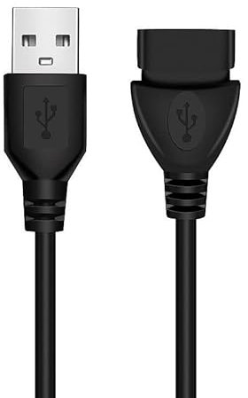 5FT Charger Cable for Etsfmoa LED Beanie Hat with Light, PRAVETTE, Tutuko, YunTuo, Bosttor, GAFres, TAGVO, Attikee, A-Male to A-Female Charging Cord