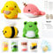 WATINC Animal Needle Felting Starter Kit Felting Tools DIY Needlework Craft Foam Mat Frog Chick Bee Narwhal Animal Doll Wool Party Supplies for Beginners Adults Kids